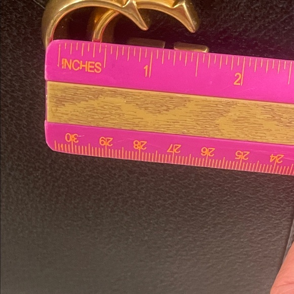 Gucci Diana Black Leather Bamboo Tote Bag - Picture 4 of 17